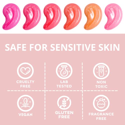 Tkb Lip Gloss Base (Flexagel)| Clear Lip Gloss Base For Diy Lip Gloss| Ready-To-Wear| Moisturizing, High Shine, Crystal Clear, Vegan, Gluten And Cruelty Free| Made In Usa. (5.5 Ounce (Pack Of 2)) #TOP3