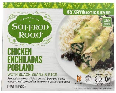 Saffron Road Chicken Enchiladas Poblano, 10 Ounce -- 8 per case.