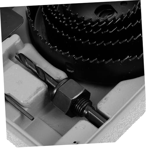 Lurrose juego ajustable de brocas para madera y yeso miniatura 5