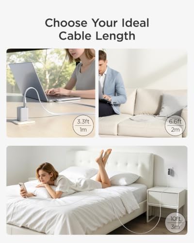 240W TALIX USB-C to USB-C Flat Braided Cable - image 6