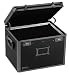 Vaultz Locking File Storage Chest, Two-Handled, Letter/Legal File Storage, 17 1/2 W x 14 D x 12 1/2 H Inches, Tactical Black (VZ00306)