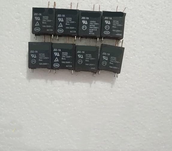 Relais JD2-1A 12VDC JQX-62F de haute précision pour micro-ondes, 10pcs