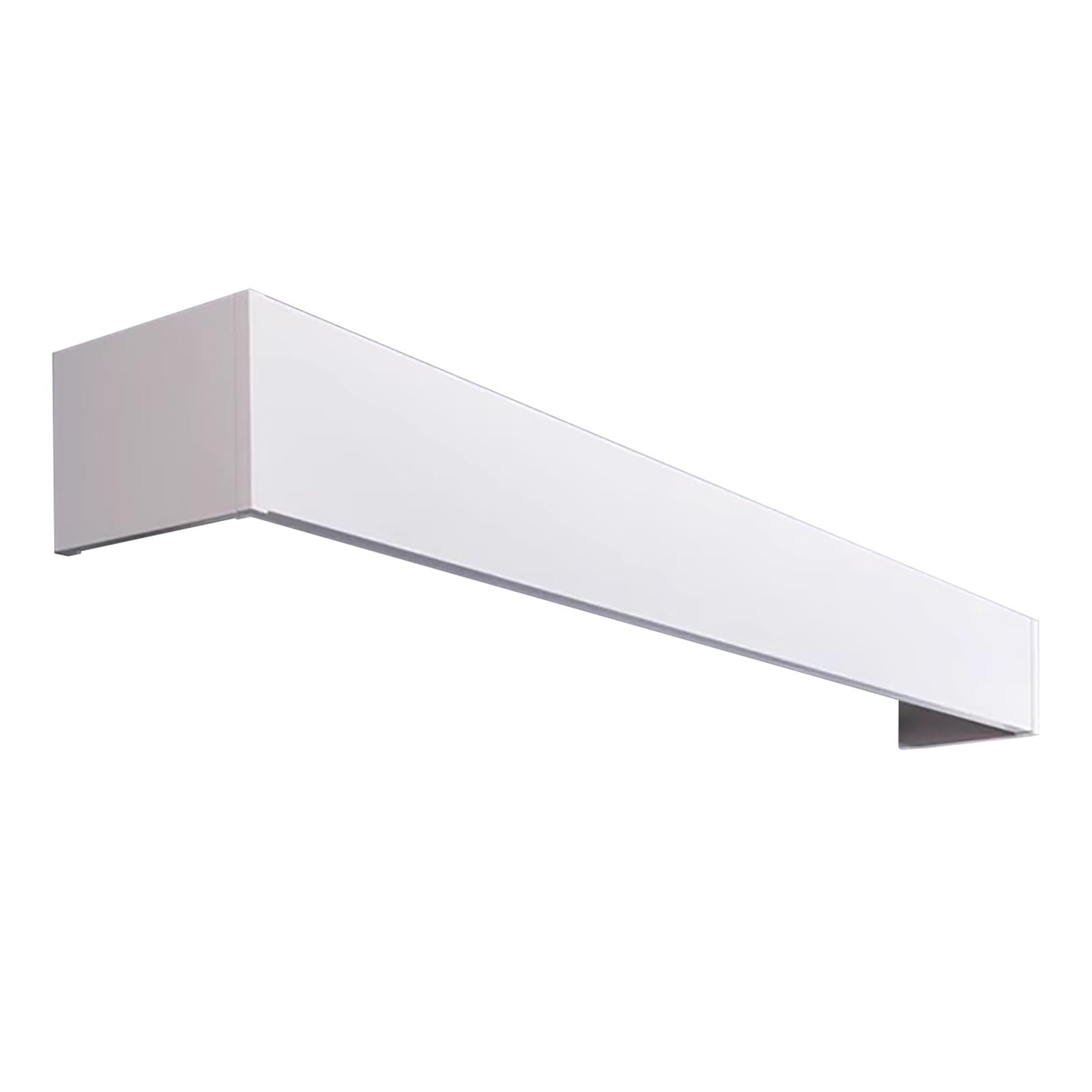 Cantonnière de plafond réglable en aluminium découpable pour décoration intérieure sans rail