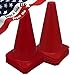 BlueDot Trading Cones (30-Pack), 9-Inch, Red