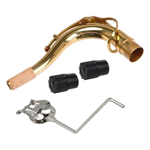 Lyre en cuivre doré pour saxophone ténor Yibuy | Pince de partition