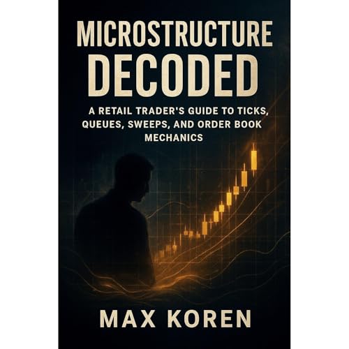 Microstructure Decoded Audiolibro Por Max Koren arte de portada