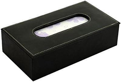 THE RUNNER Premium Car Tissue Box Holder/Rectangular Napkin Holder/Tissue Holder for car Dispenser/Facial Tissue Box Holder for Home Office | Car; Black