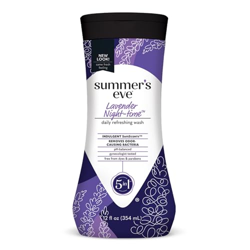 Summer's Eve Lavender Night-time Daily Refreshing All Over Feminine...