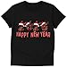 Custom New Year 2026 T-Shirt – “2006 Happy New Year” Design – Personalized Back Name – Handmade Tee, Baby to Adult 3XL Sizes & Colors
