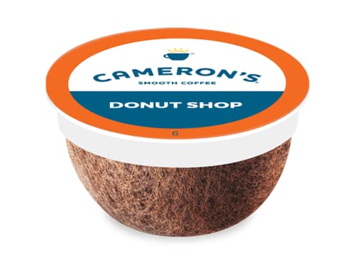 Cameron's Coffee Single Serve Pods, Donut Shop, 32 Count (Pack of 1)