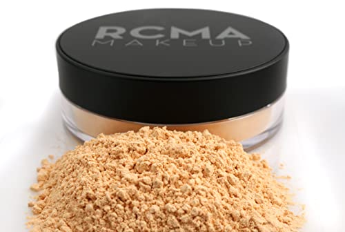 Rcma Premiere Loose Powders - Talc & Paraben Free Translucent Foundation Or Finishing Hd Pro Makeup With Blurring Smoothing Effect - Color Amber #TOP1