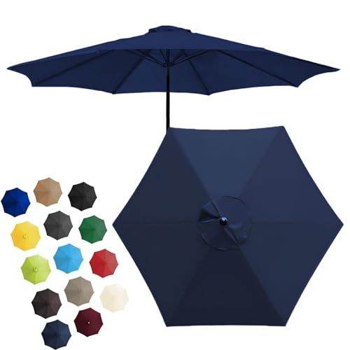 Toldo de sombrilla de patio para disfrutar de tardes frescas junto a la piscina