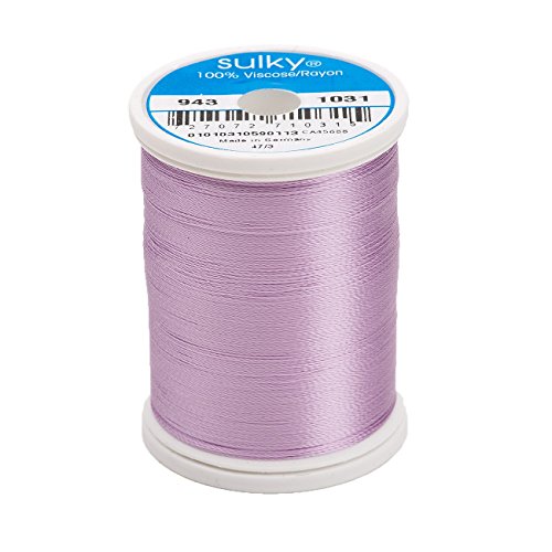 Hilo Rayon Sulky 40wt 2-Ply 850 yd Medium Orchid miniatura 1