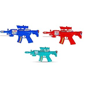 Machine Gun Toy with LED Flashing Lights and Sound Effects for Boys Girls Kids Playing Gun Toys for Boys Combat Military…