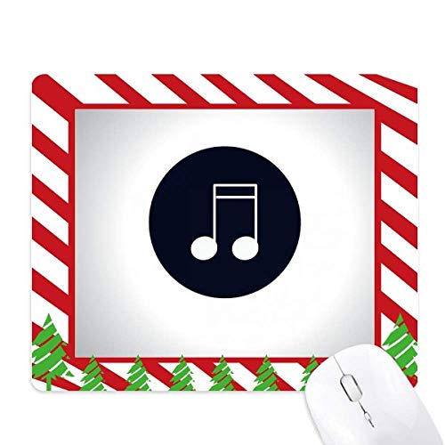 Tapis de souris notes de musique doublé demiquaver idéal pour le bureau