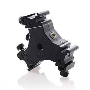 Westcott 2223 Triple Threat Shoe Mount Adapter (Black)
