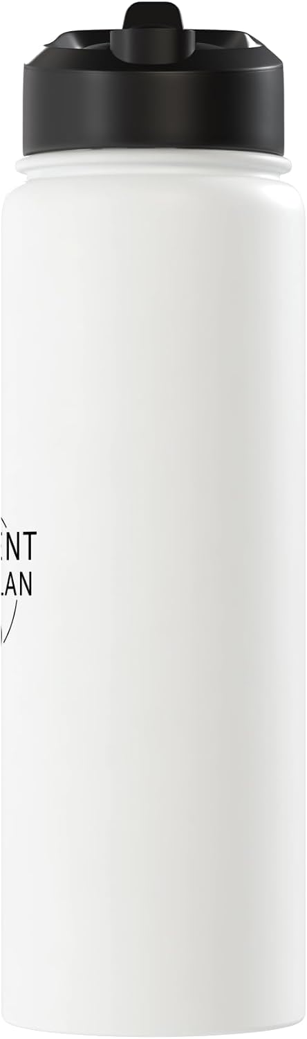 My Retirement Plan Cycling Funny Bike Riding Bicycle Retired Stainless Steel Insulated Water Bottle