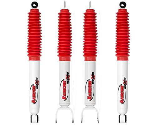 Rancho RS5000X Gas Shocks set compatible with 99-06 Chevrolet Silverado 1500 4WD with 5-6" lift kits