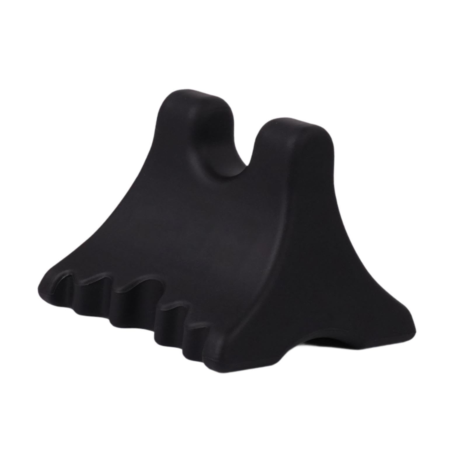 Amagogo Herramienta masaje para cuello, espalda y cuerpo. Masaje puntos acupresión. Durabilidad profesional. Herramienta presión multifuncional, Negro
