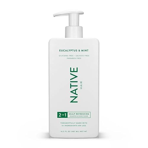 Miniatura 5 de Native - Champú y acondicionador 2 en 1, juego de champú acondicionador Native, 16.5 onzas líquidas, paquete de 2, incluye puntas para un cabello