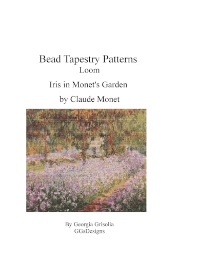 Bead Tapestry Patterns Loom Iris in Monet's Garden
