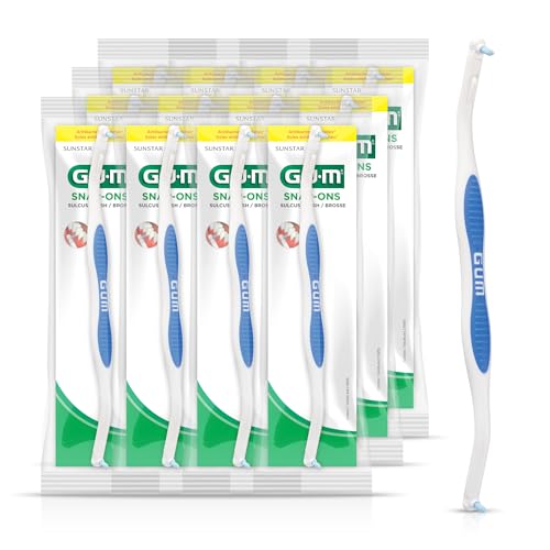 GUM Single Tuft Brush, Dual-Ended, 642P, Professional Sample, 12 Count image 5