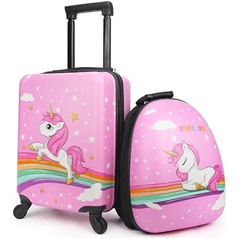 Emissary Unicorn Kids Luggage Set Cover