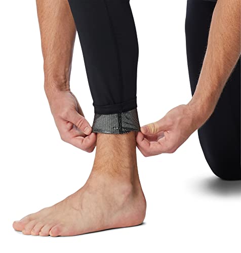 Columbia Mens Midweight Stretch Tight BASE LAYER/COMPRESSION, Black, XL