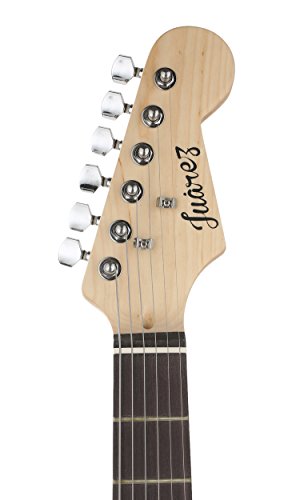 Image of Juarez JRZ-ST38-BL Electric Guitar Kit, Right Handed BLUE with Case /Bag and Picks