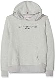 Tommy Hilfiger Jungen Essential Hoodie Set 1 Kapuzenpullover, Grau (Grey Pz2), 152 (Herstellergröße:12)