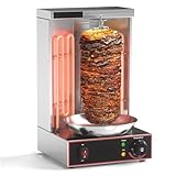 ✔【Matériau en acier inoxydable】La machine de cette machine à shawarma est fabriquée en acier inoxydable de haute qualité, robuste et difficile à déformer, facile à nettoyer, facile à enlever, maintient un environnement de cuisson propre et hygiénique.