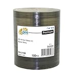 Professional Quality Blank CDs - CD-R Falcon Pro Silver 52x 700MB 80min Thermal Hub Printable 100 Disc Pack