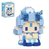 Vilbocr Nezha Ao Bing Series Mini Blocks Toy,Cute Anime Figures Toys Desk Accessories,for Kids, Ages 6+ - Collectible Movie Cartoon Character Gift Idea (Ao Bing325pcs)