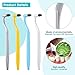 JIEYAO 16PCS Tartar Remover Tooth Stain Eraser, Teeth Tartar Remover Professional Tooth Stain Eraser, Teeth Polishing/Cleaning Kit Removes Plaque & Impurities Oral Hygiene Care Tool