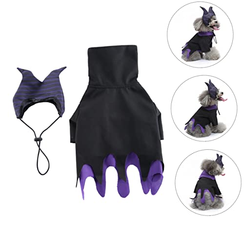 Disfraz de Bruja para Perro Talla S POPETPOP miniatura 6