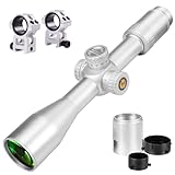 WestHunter Optics HD-N 4-16x44 FFP Scope, 30 mm Tube First Focal Plane Etched Glass Reticle 1/4 MOA Precision Shooting Scopes | Picatinny Kit C