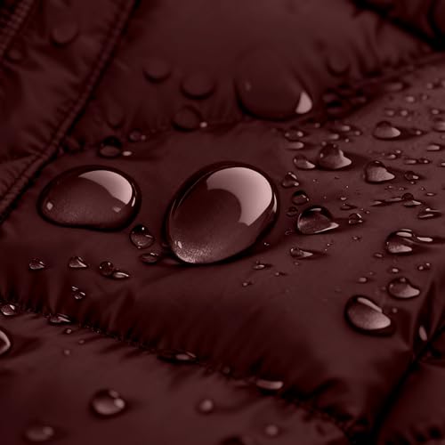 Chaqueta de invierno para mujer con chaleco acolchado largo ajustable 5