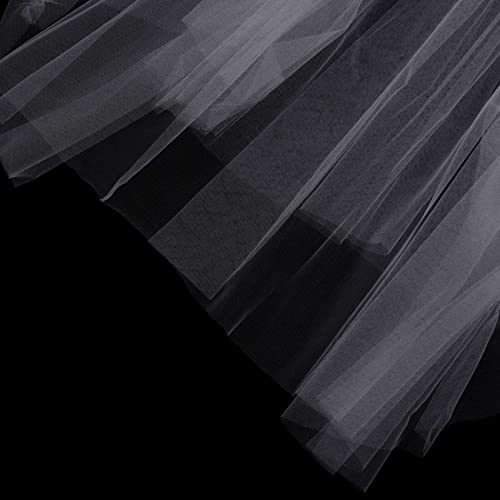 Voile de mariée simple pour cérémonie de mariage laïque - 4