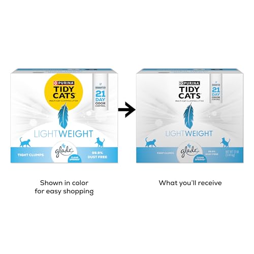 Purina Tidy Cats Lightweight Scented Cat Litter, 12 lb. Box - image 2