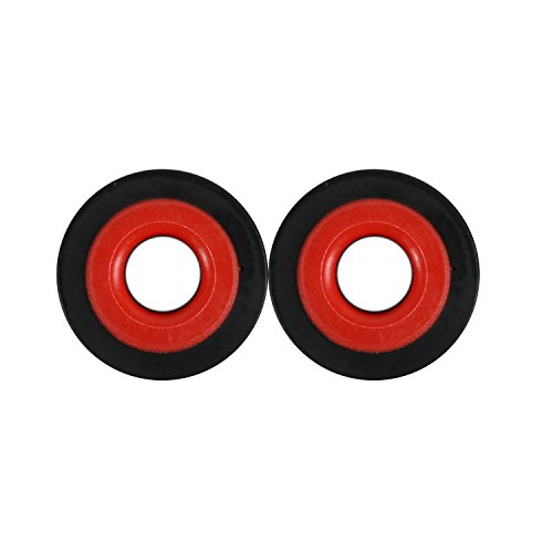 Skate One Hard Core Tonneau Noir Rouge - Gomme bushing skate longboard stable