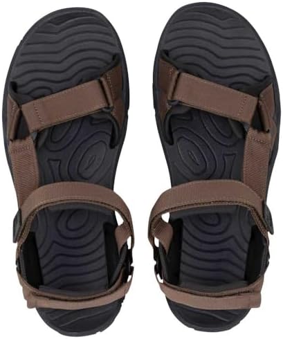 Resim Jack Wolfskin Lakewood Ride Sandal M, yürüyüş turları ve günlük kullanım için hafif erkek sandaleti, kaymaz tabanlı plaj ayakkabısı, bakımı kolay, erkekler için 