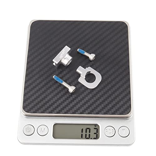 RNXRZANK 2xBike Chain Tensioner, Single Speed Tensioner, Chain Regulator Lightweight for BMX