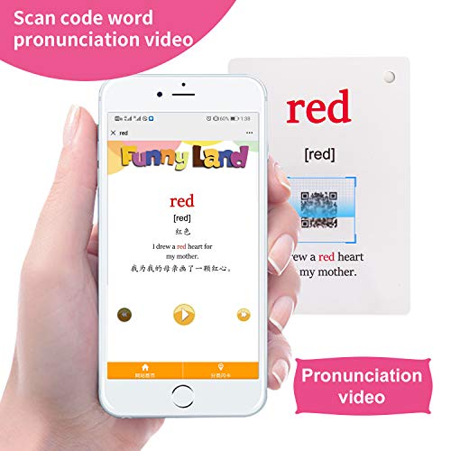 Richardy Lachilly 12Pcs/Set Color Kids Gifts English Flash Cards Pocket Card Educational Learning Baby Toys For Children Pre-Kindergarten #TOP2