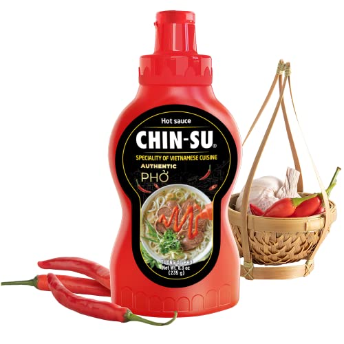 Original Vietnamese Hot Sauce for Phở, CHINSU Hot Chili Sauce for