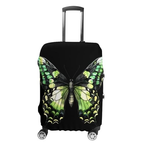 Colorful Elegant Swallowtail Butterflys Luggage Covers Washable Travel Suitcase Cover Elastic Baggage Protector