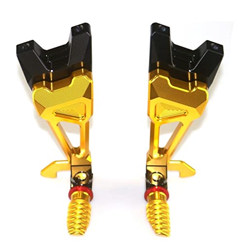 Repose-Pieds Moto CNC Yamaha R6 Commandes Reculées Aluminium