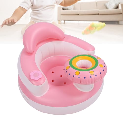 Sofá inflable para bebé Hidyliu para días de playa y hierba 3