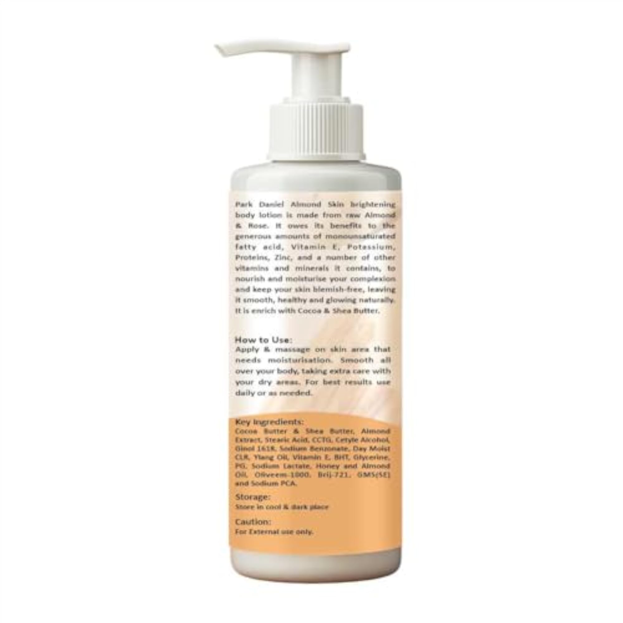 Almond Body Lotion 200ml, Nourishing & Hydrating