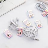 10 Pcs Cable Organizer Clips,Reusable Cord Management for USB Charging Cables, Headphones, Portable Cable Wraps for Desk & Travel(Colorful)