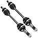 Caltric Front Right and Left Complete Cv Joint Axle Compatible with Yamaha Grizzly 550 Yfm550Fg 4Wd Fi 2009 2010 2011 2012 2013 2014